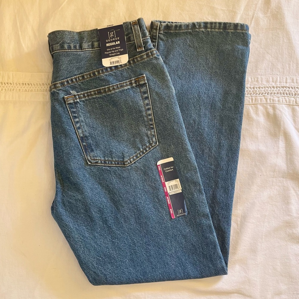 Walmart George Regular Straight Leg Jeans